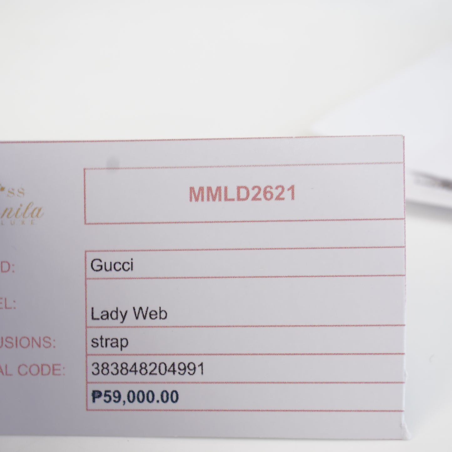 Gucci Lady Web