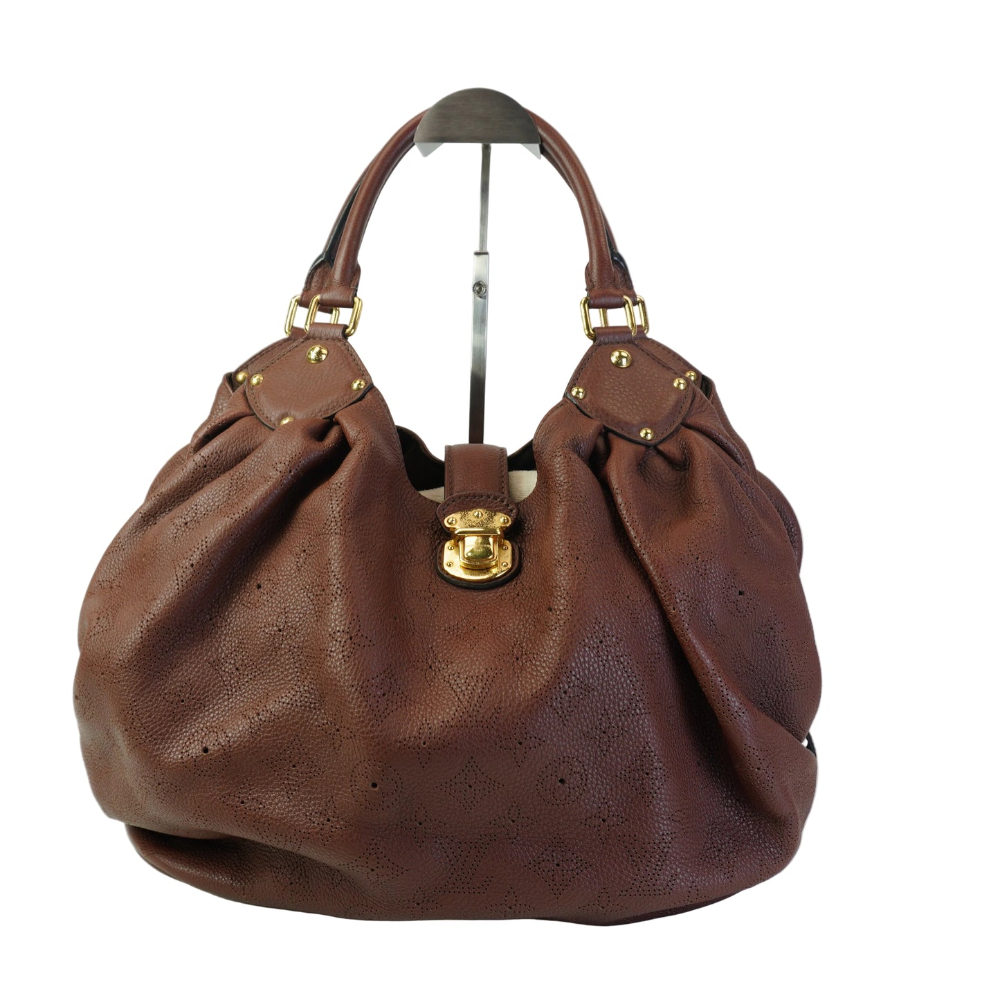 Louis Vuitton	Mahina Solor PM Bag Choco Brown Medium GHW
