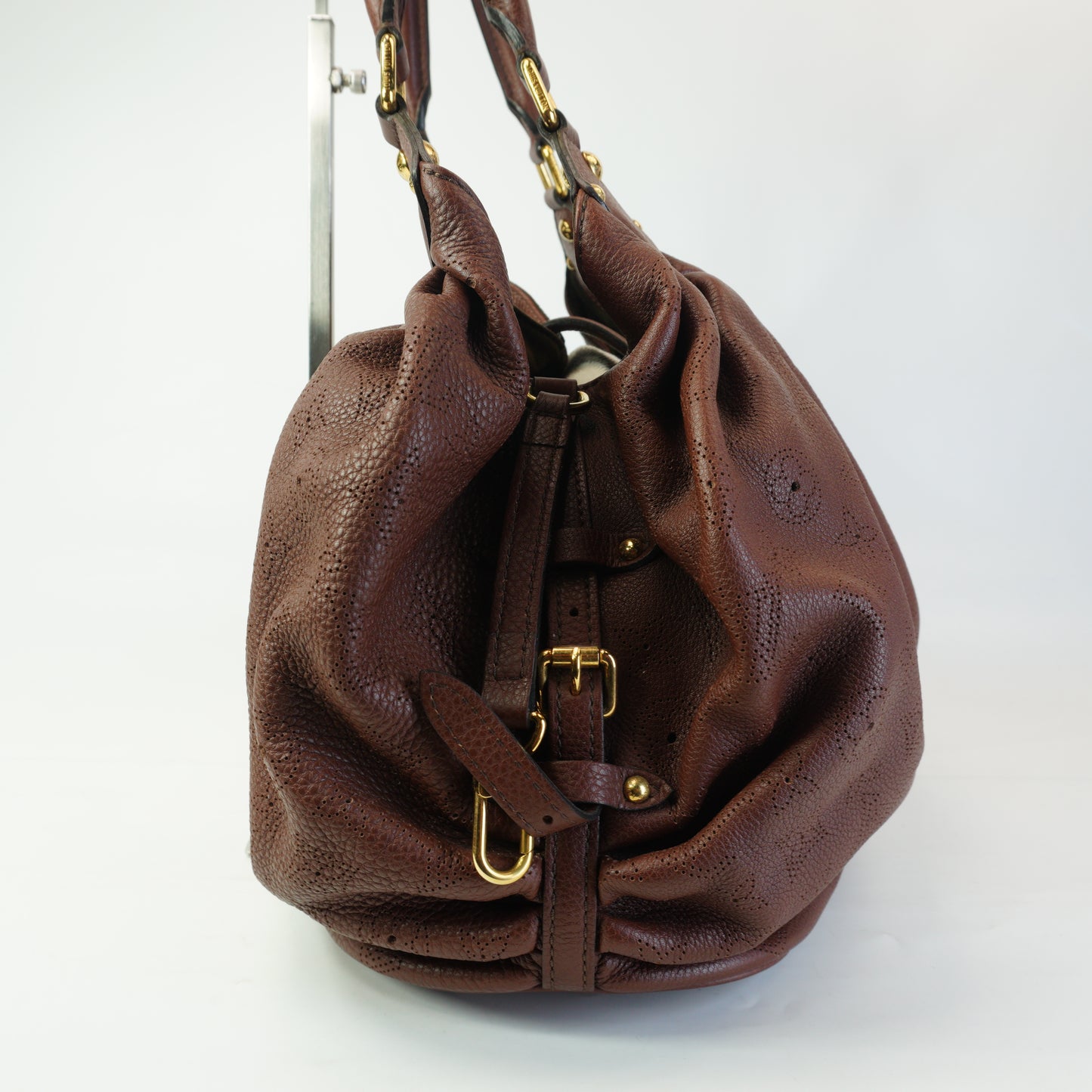 Louis Vuitton	Mahina Solor PM Bag Choco Brown Medium GHW