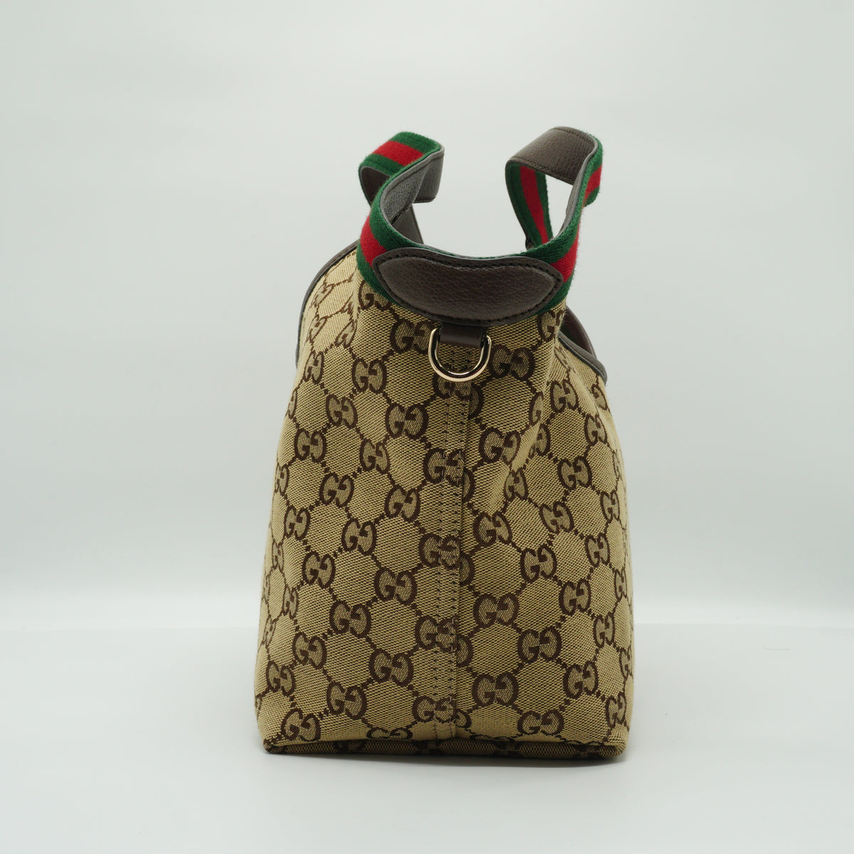 Gucci Giglio Medium Mono Canvas Beige SHW