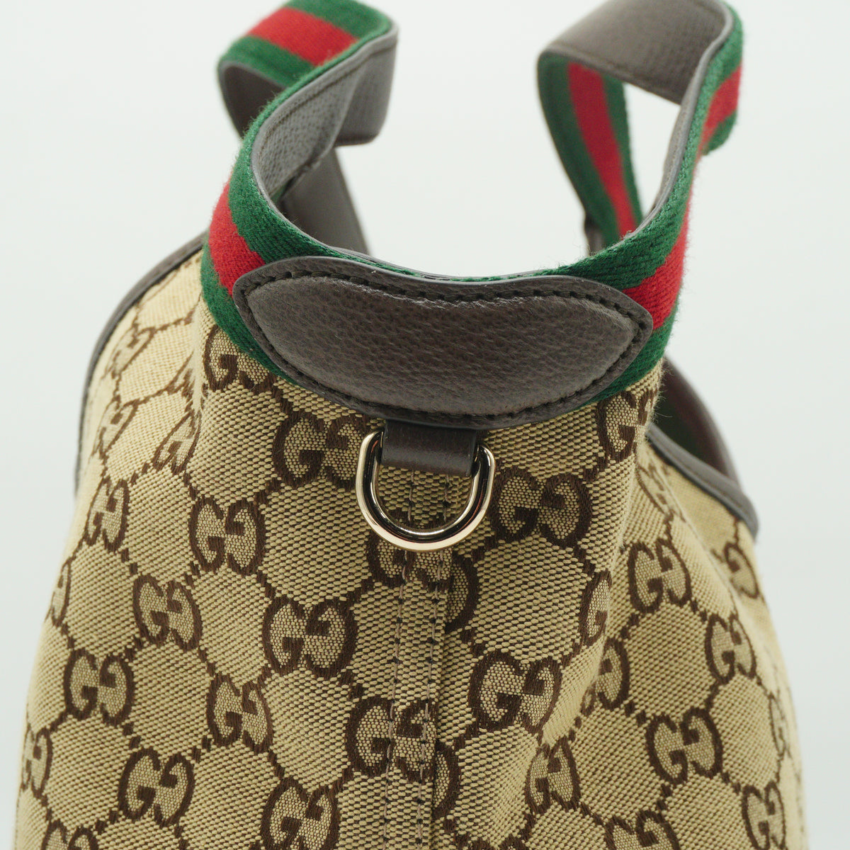 Gucci Giglio Medium Mono Canvas Beige SHW