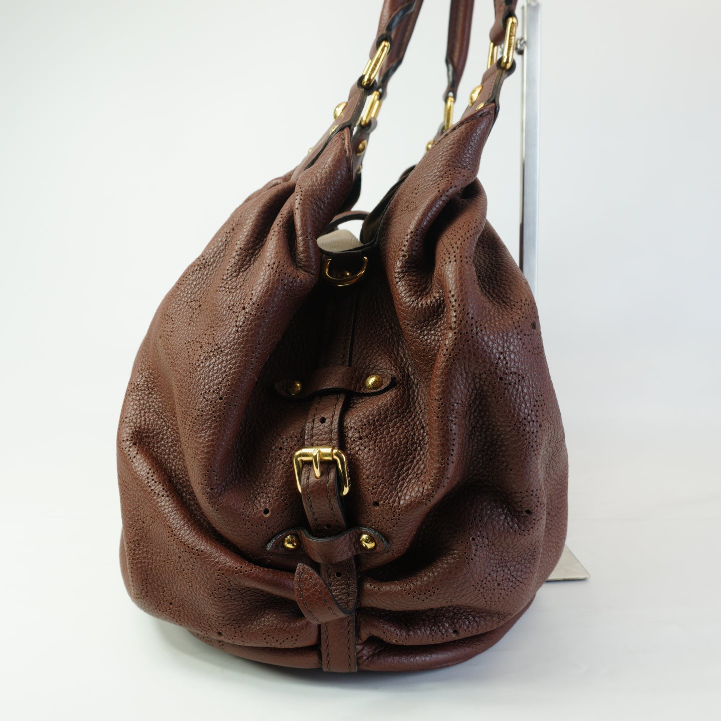 Louis Vuitton	Mahina Solor PM Bag Choco Brown Medium GHW