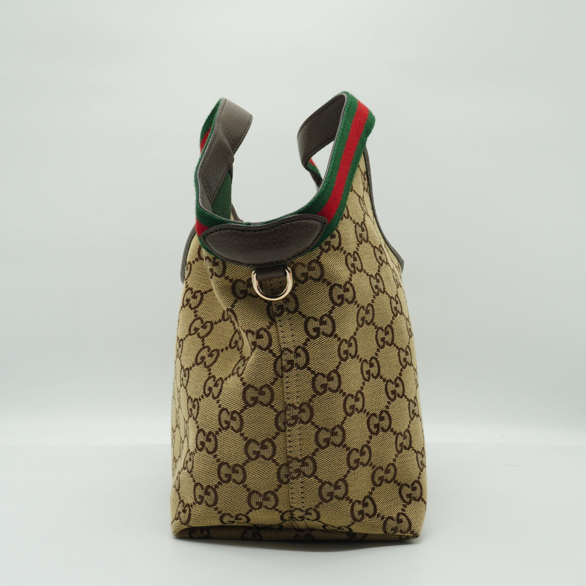 Gucci Giglio Medium Mono Canvas Beige SHW