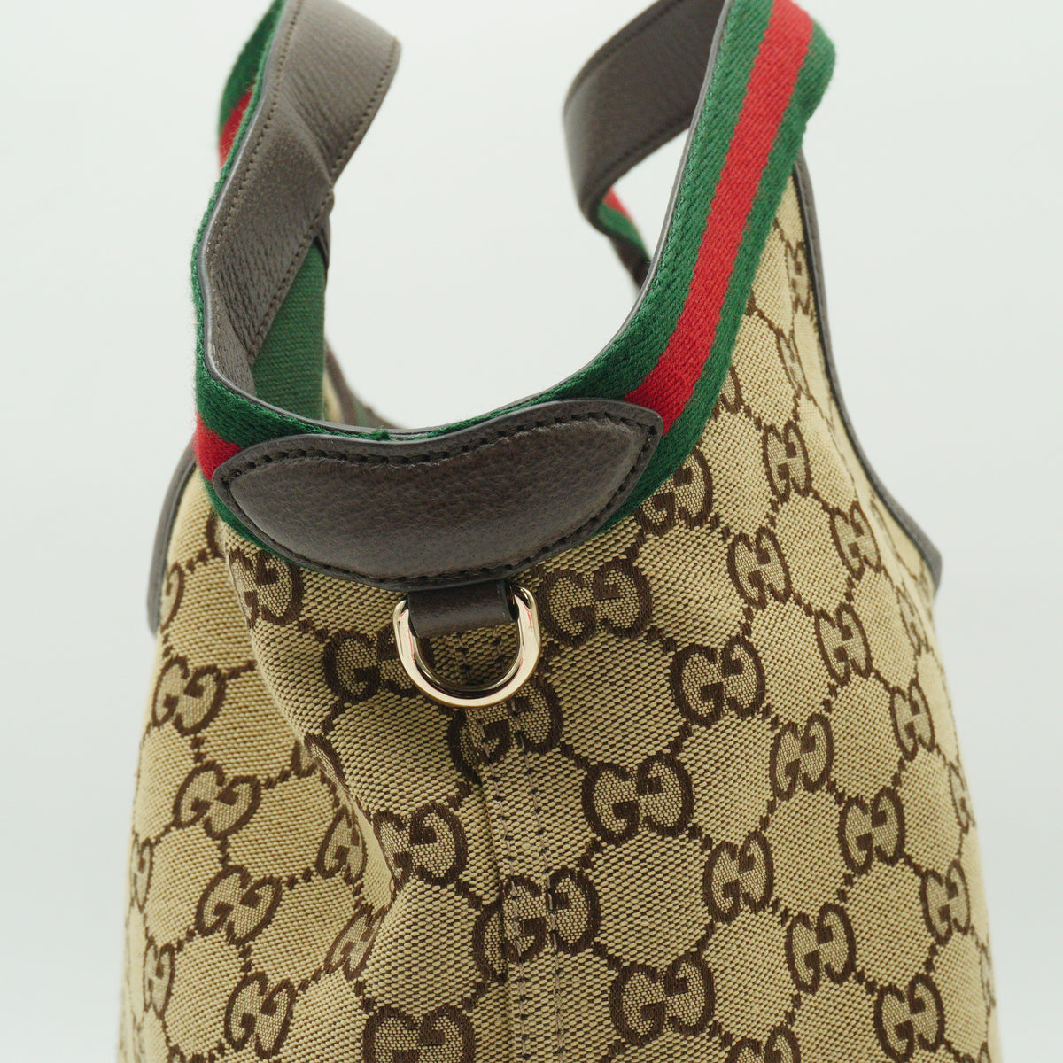 Gucci Giglio Medium Mono Canvas Beige SHW