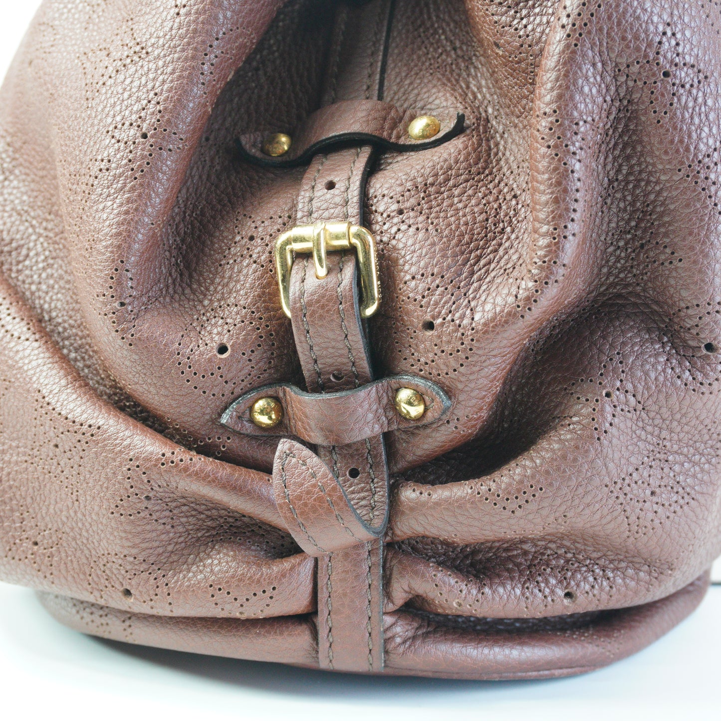 Louis Vuitton	Mahina Solor PM Bag Choco Brown Medium GHW