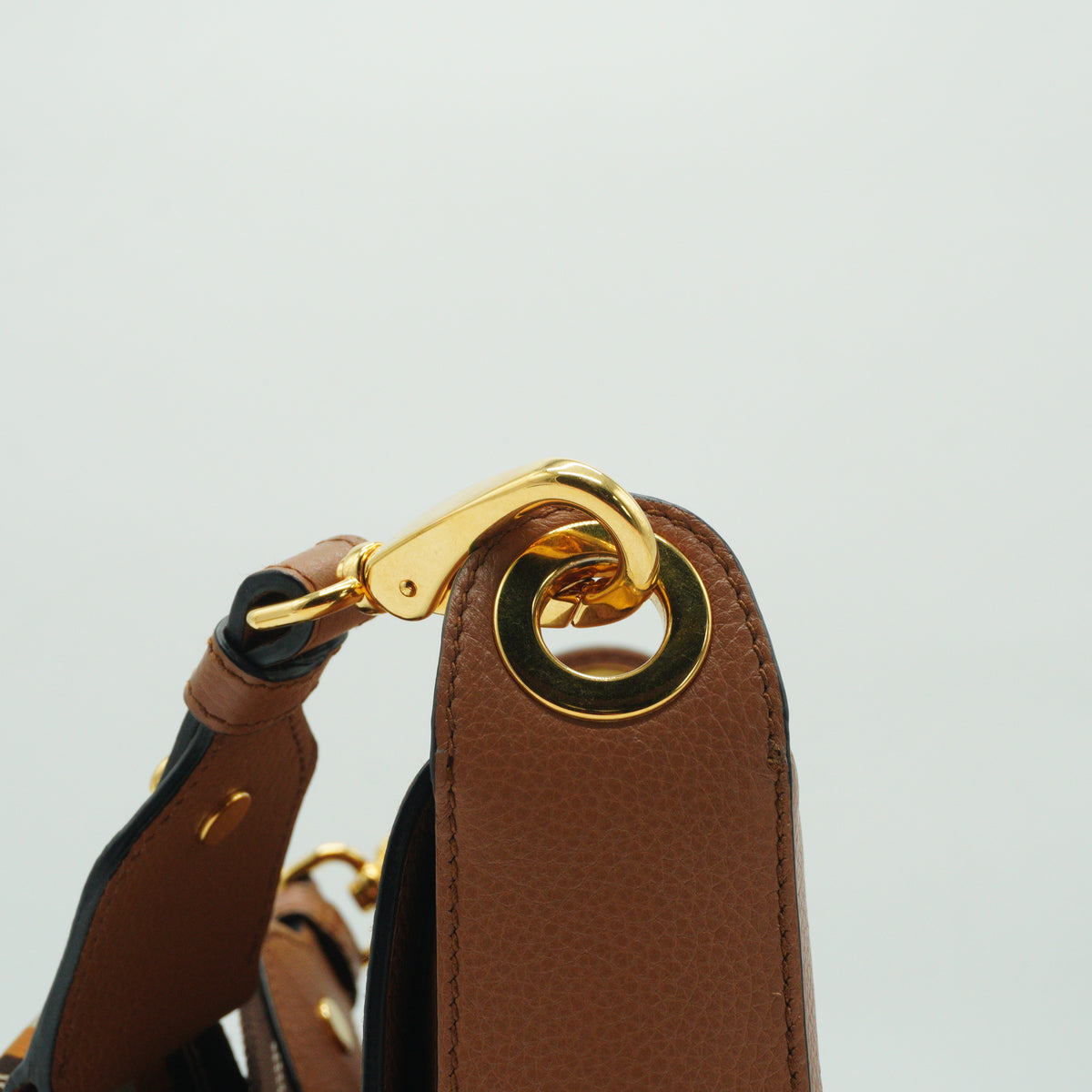 Prada Vitello Phenix Flap Crossbody Bag Small GHW