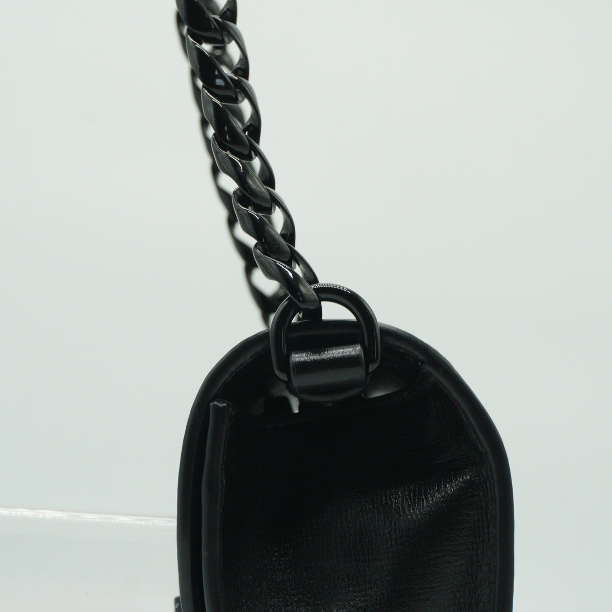 Gucci Horsebit Small Chain Bag Black BHW