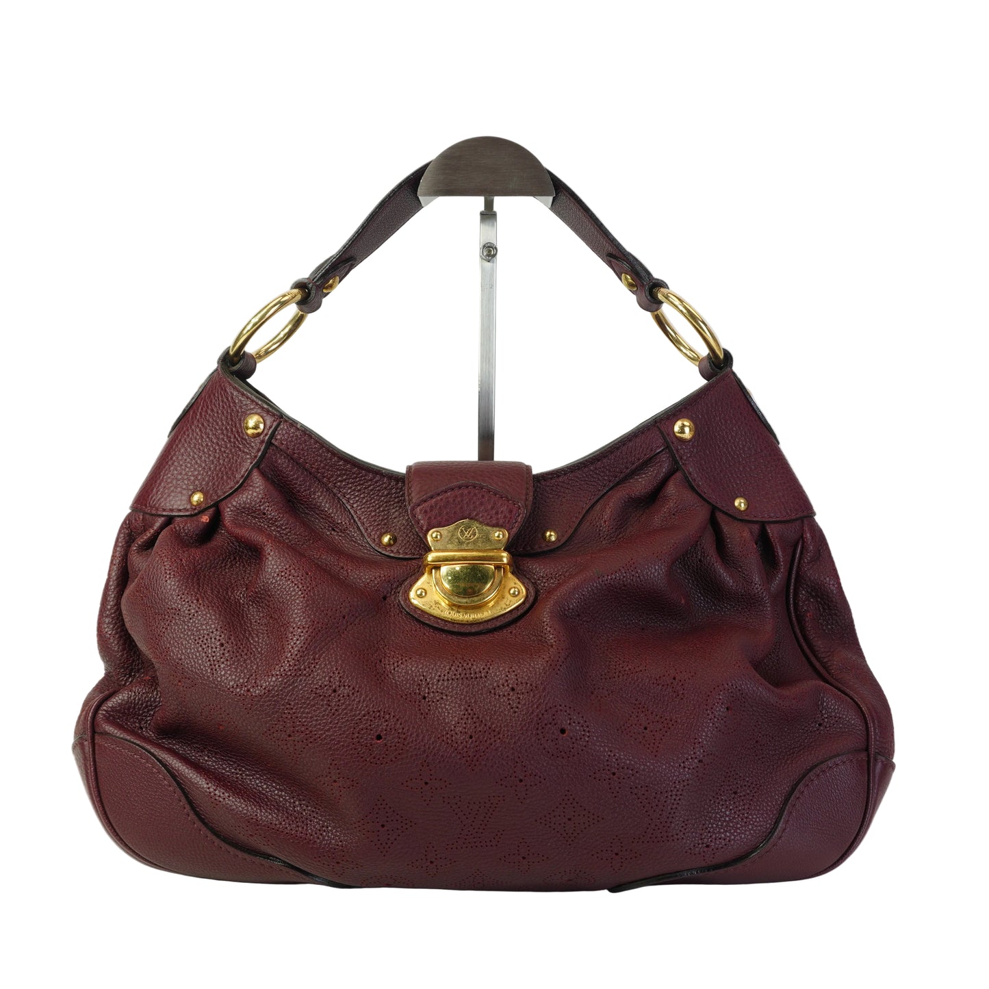 Louis Vuitton	Mahina Solor PM Bag Burgundy Large GHW