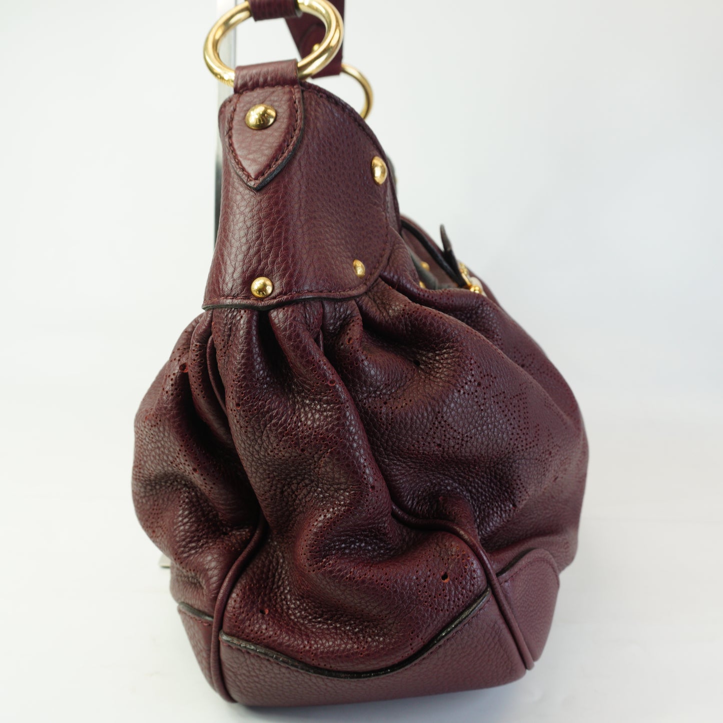 Louis Vuitton	Mahina Solor PM Bag Burgundy Large GHW