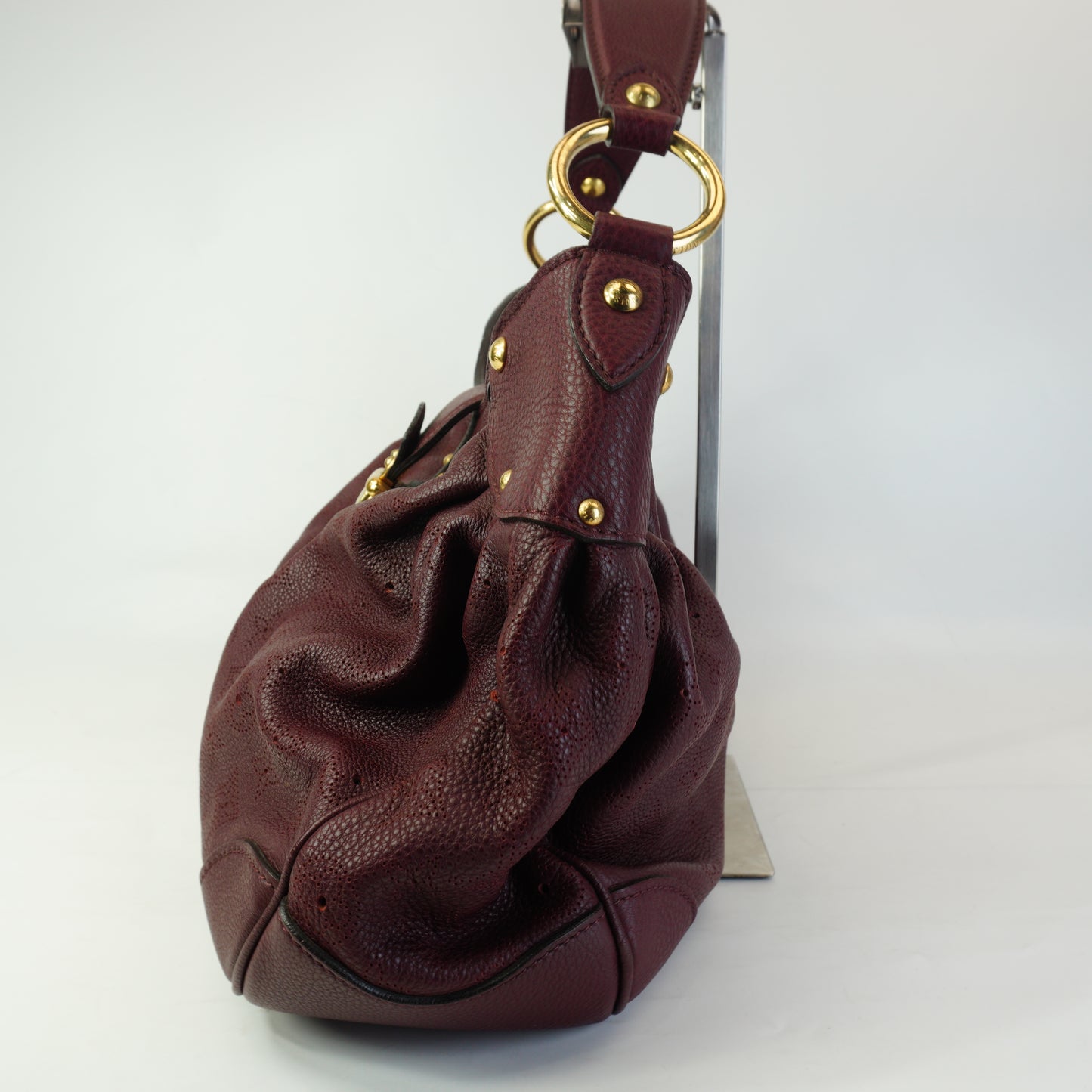 Louis Vuitton	Mahina Solor PM Bag Burgundy Large GHW