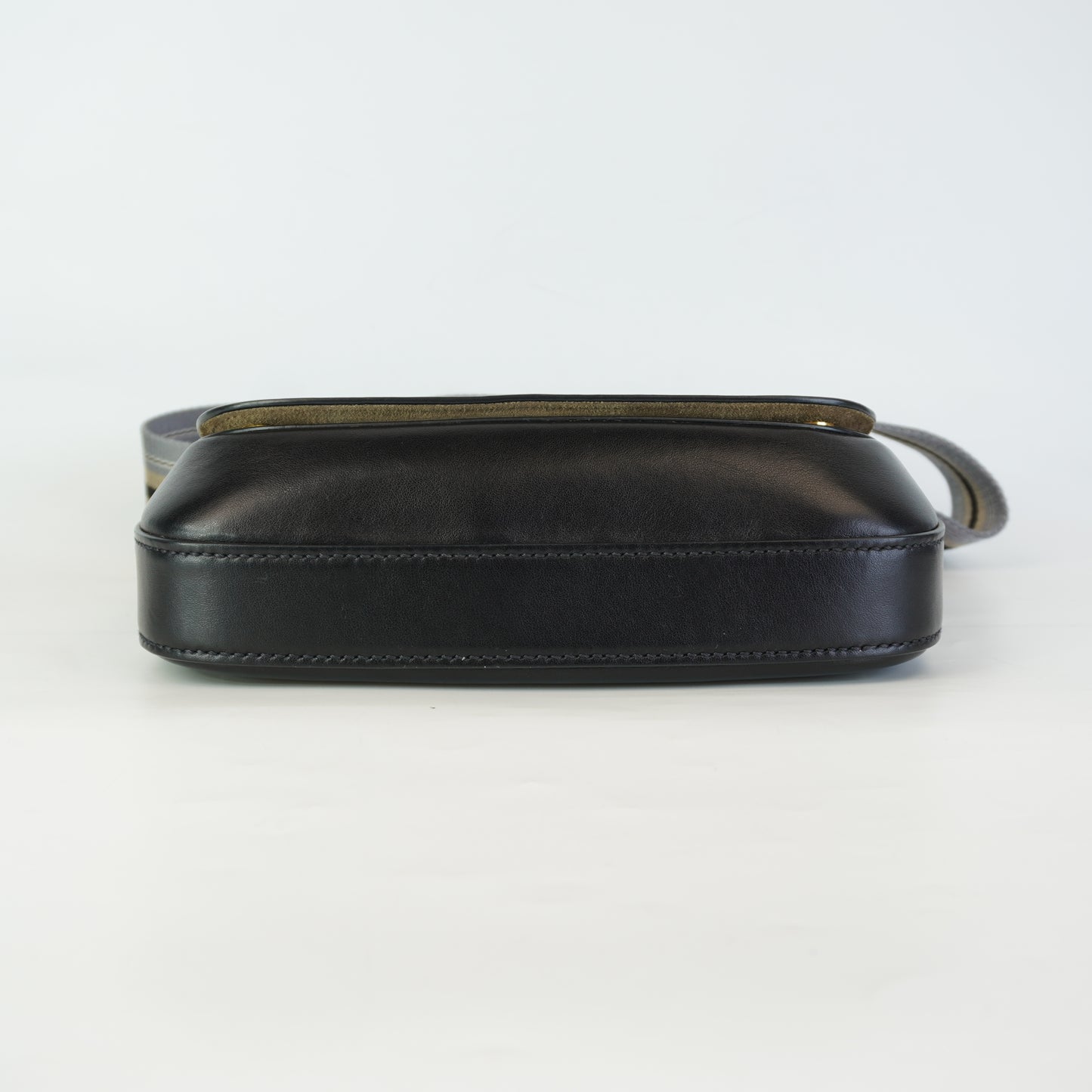 Prada Pionniere Saddle Black Small GHW