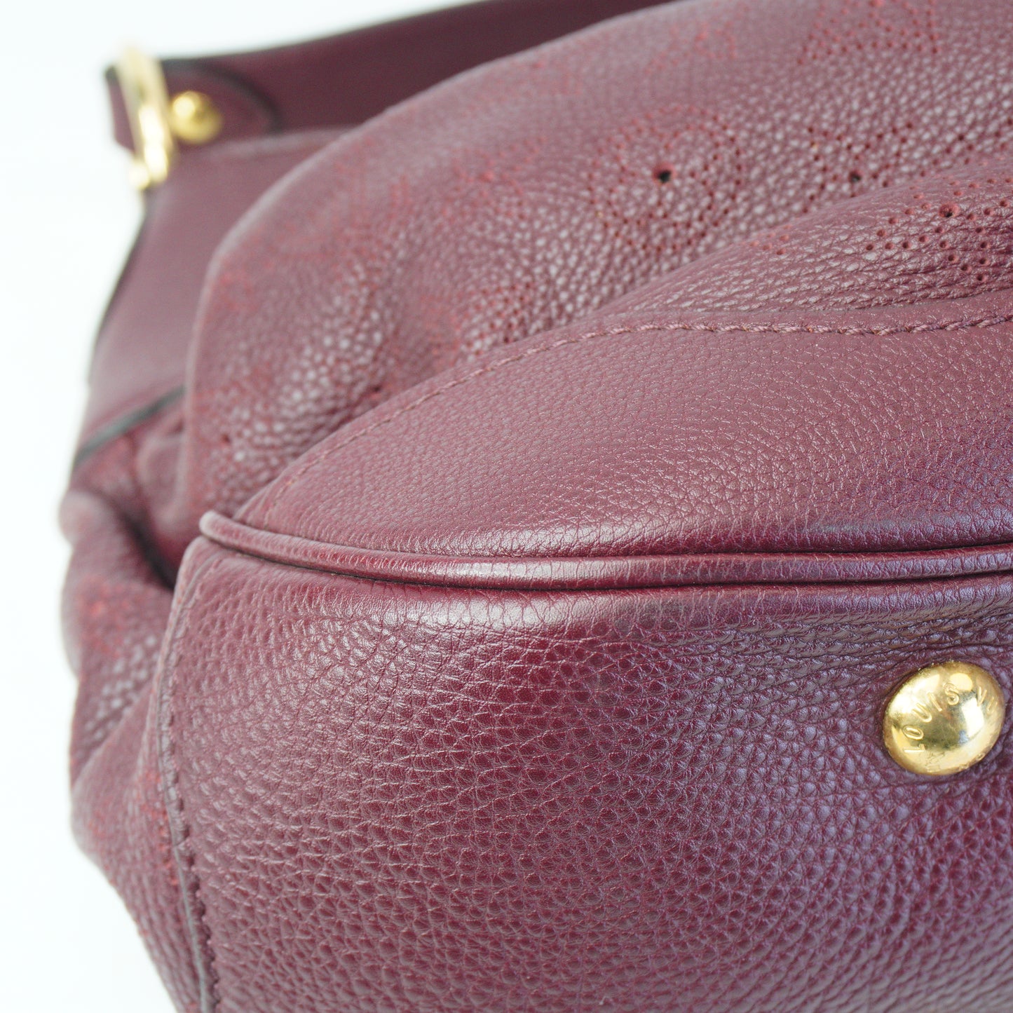 Louis Vuitton	Mahina Solor PM Bag Burgundy Large GHW