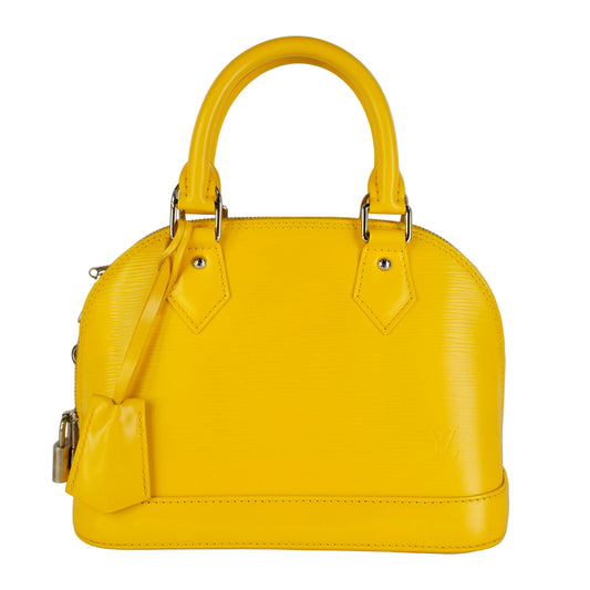 Louis Vuitton	Alma BB Epi Yellow