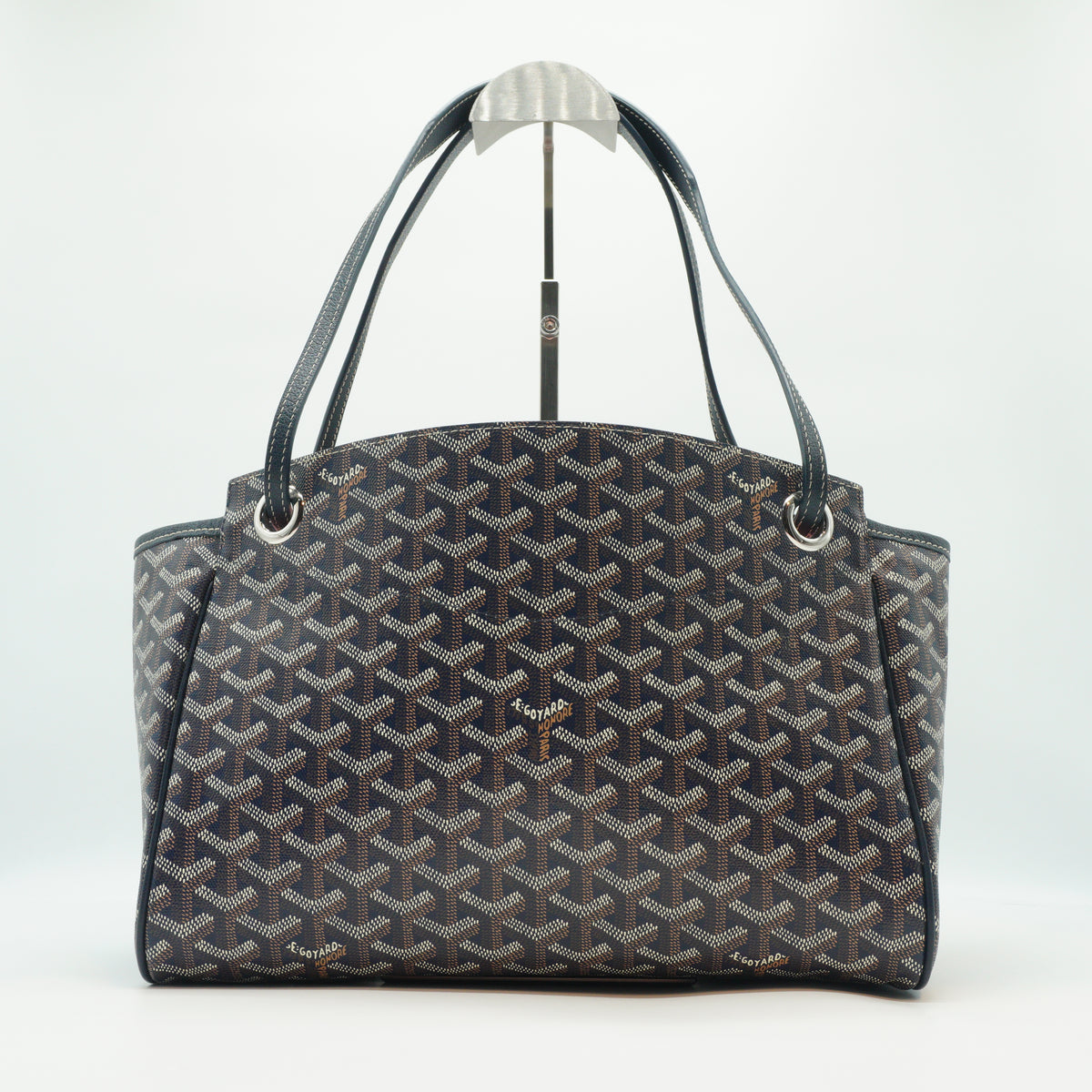 Goyard Rouette PM Blue SHW