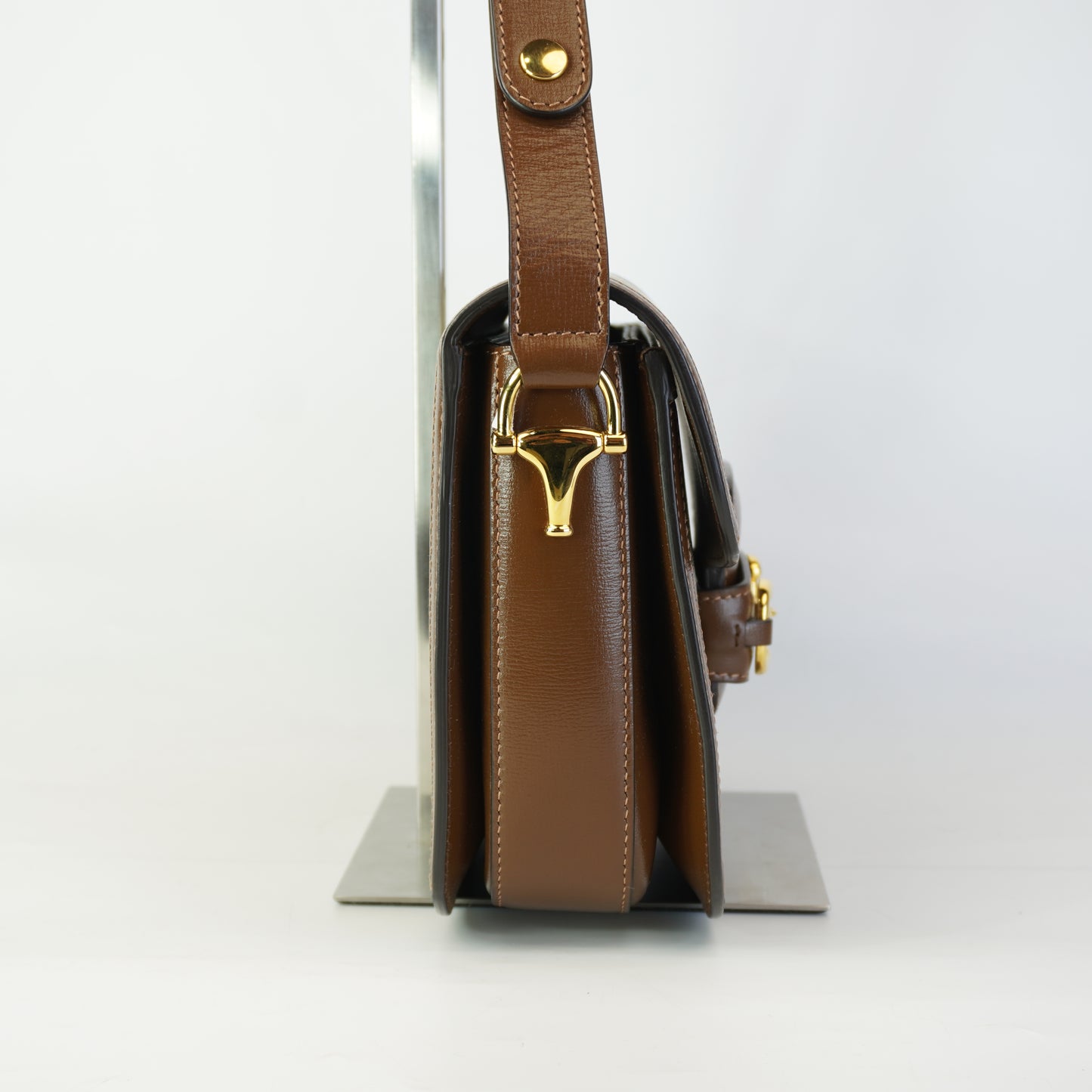 Gucci Horsebit Medium Brown GHW