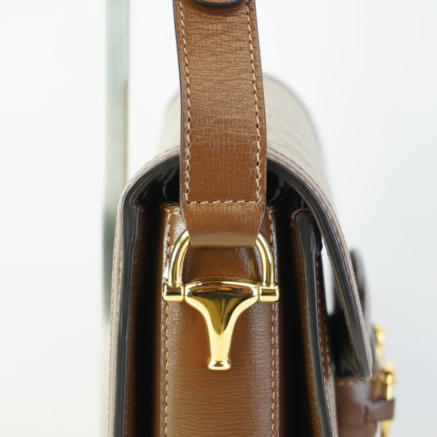 Gucci Horsebit Medium Brown GHW