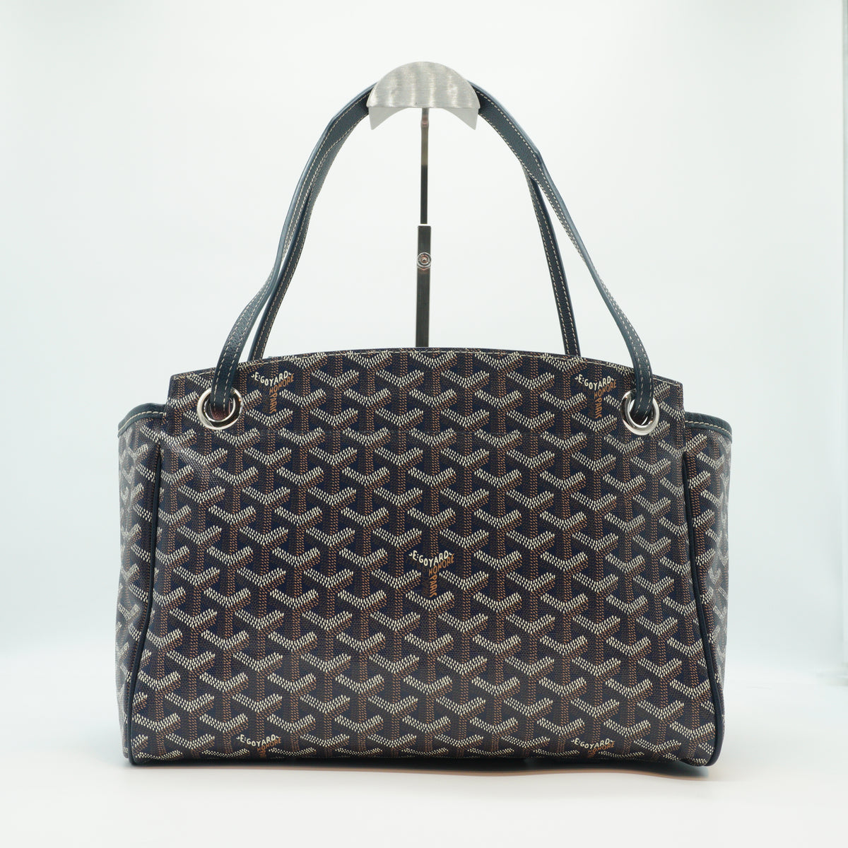 Goyard Rouette PM Blue SHW