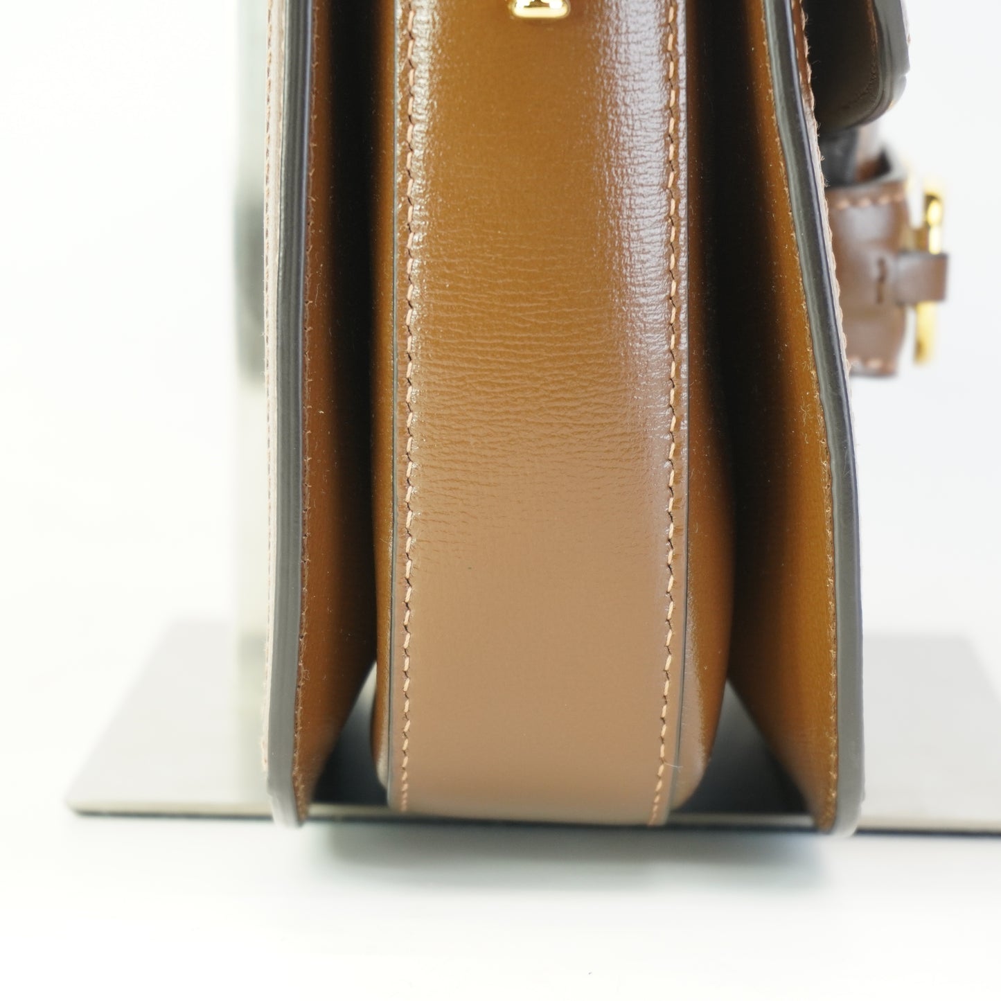 Gucci Horsebit Medium Brown GHW