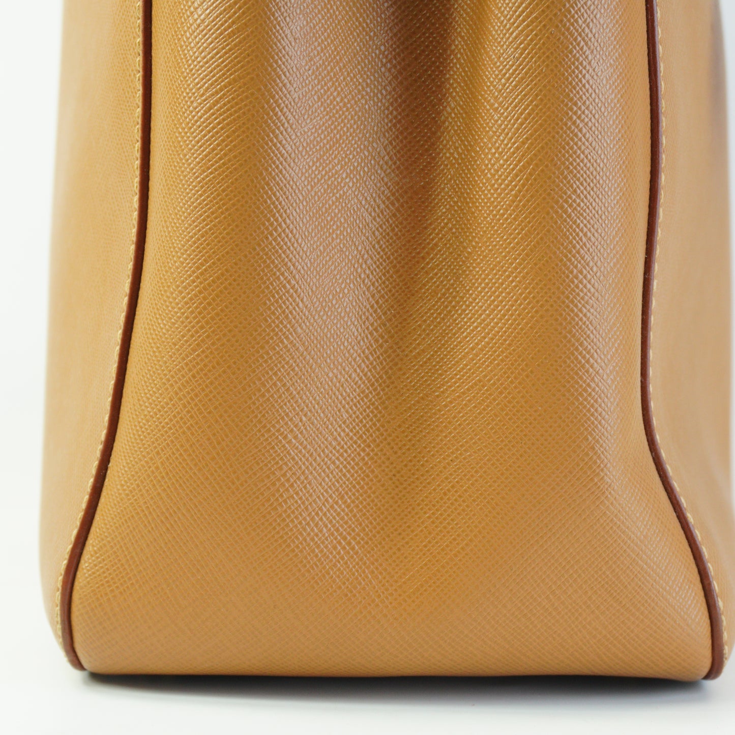 Prada Galleria Large Saffiano Leather Bag Caramel GHW
