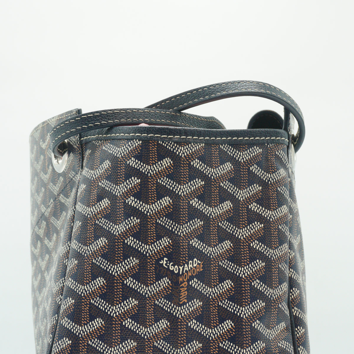 Goyard Rouette PM Blue SHW
