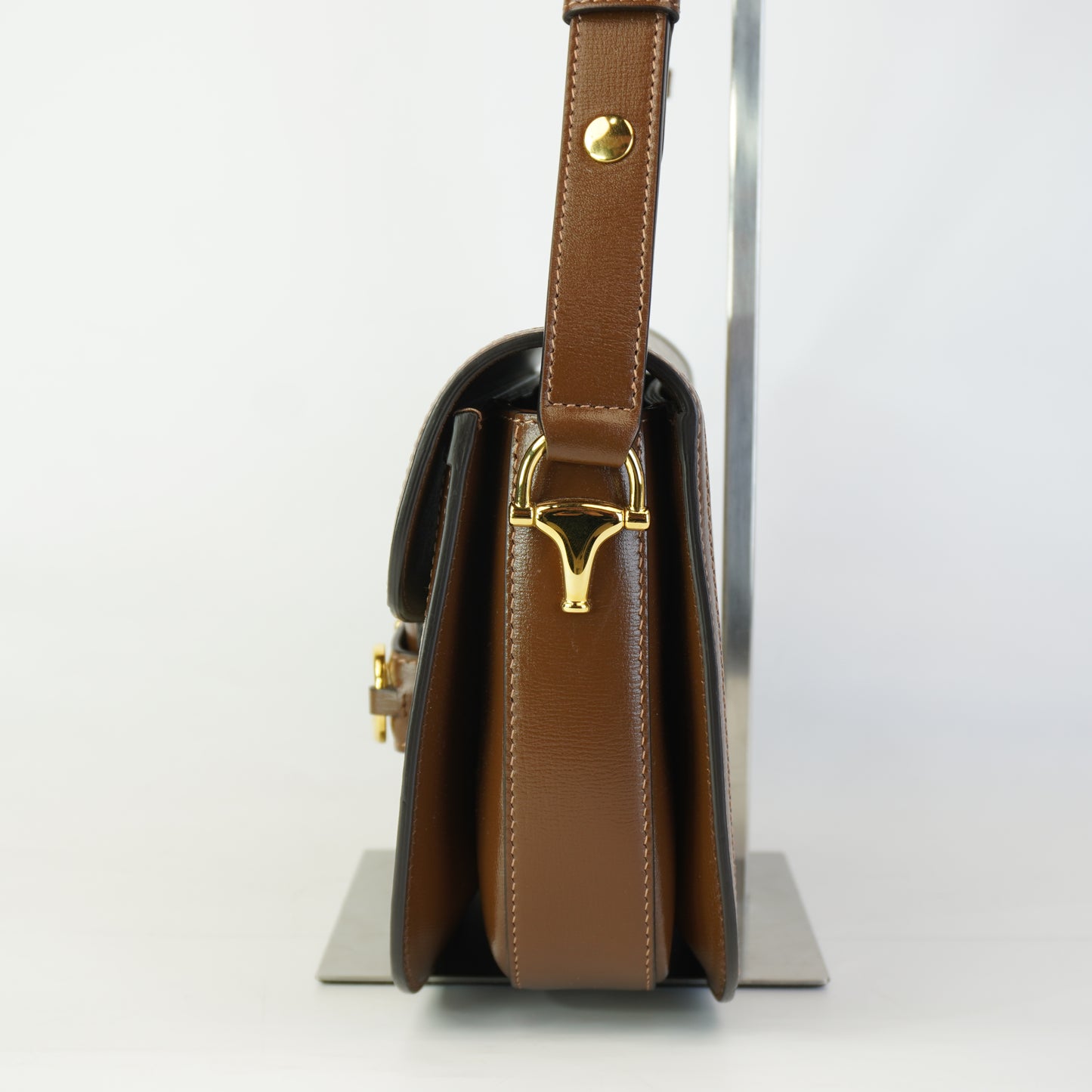 Gucci Horsebit Medium Brown GHW