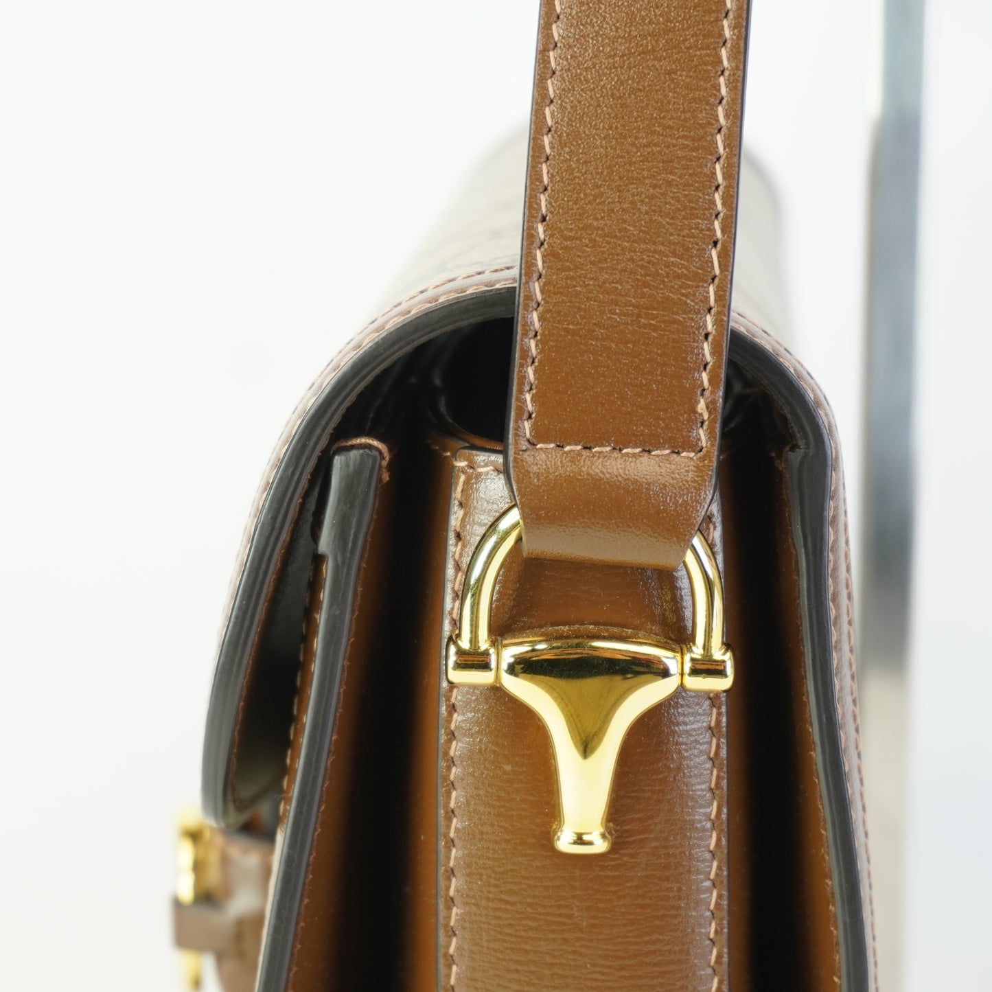 Gucci Horsebit Medium Brown GHW