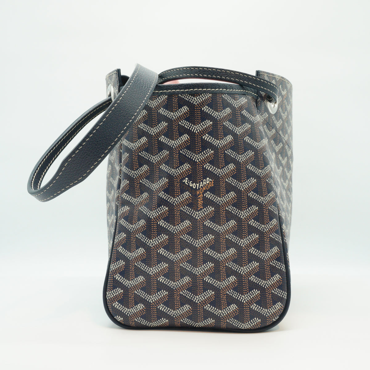 Goyard Rouette PM Blue SHW