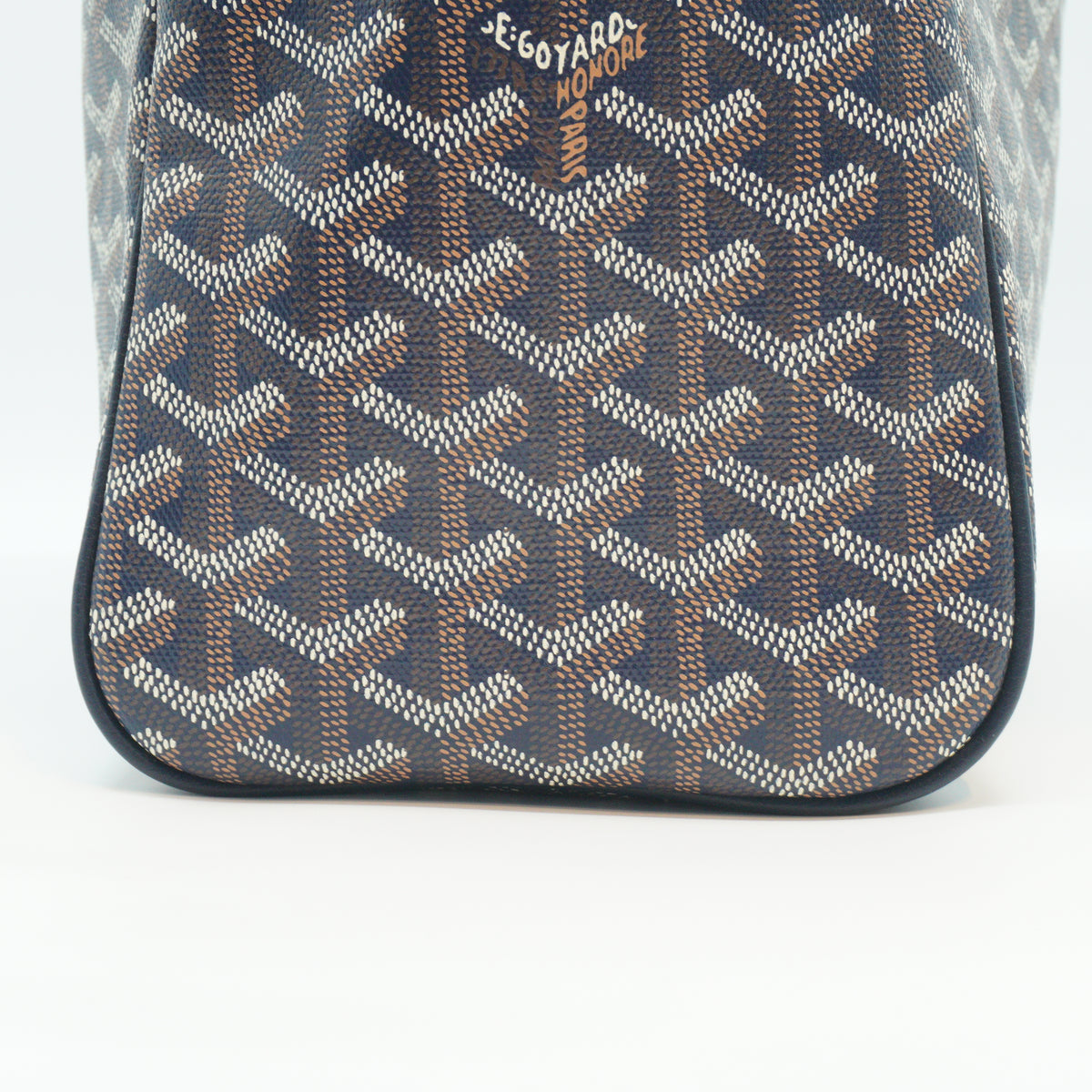 Goyard Rouette PM Blue SHW