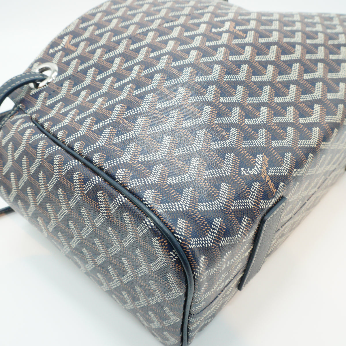 Goyard Rouette PM Blue SHW