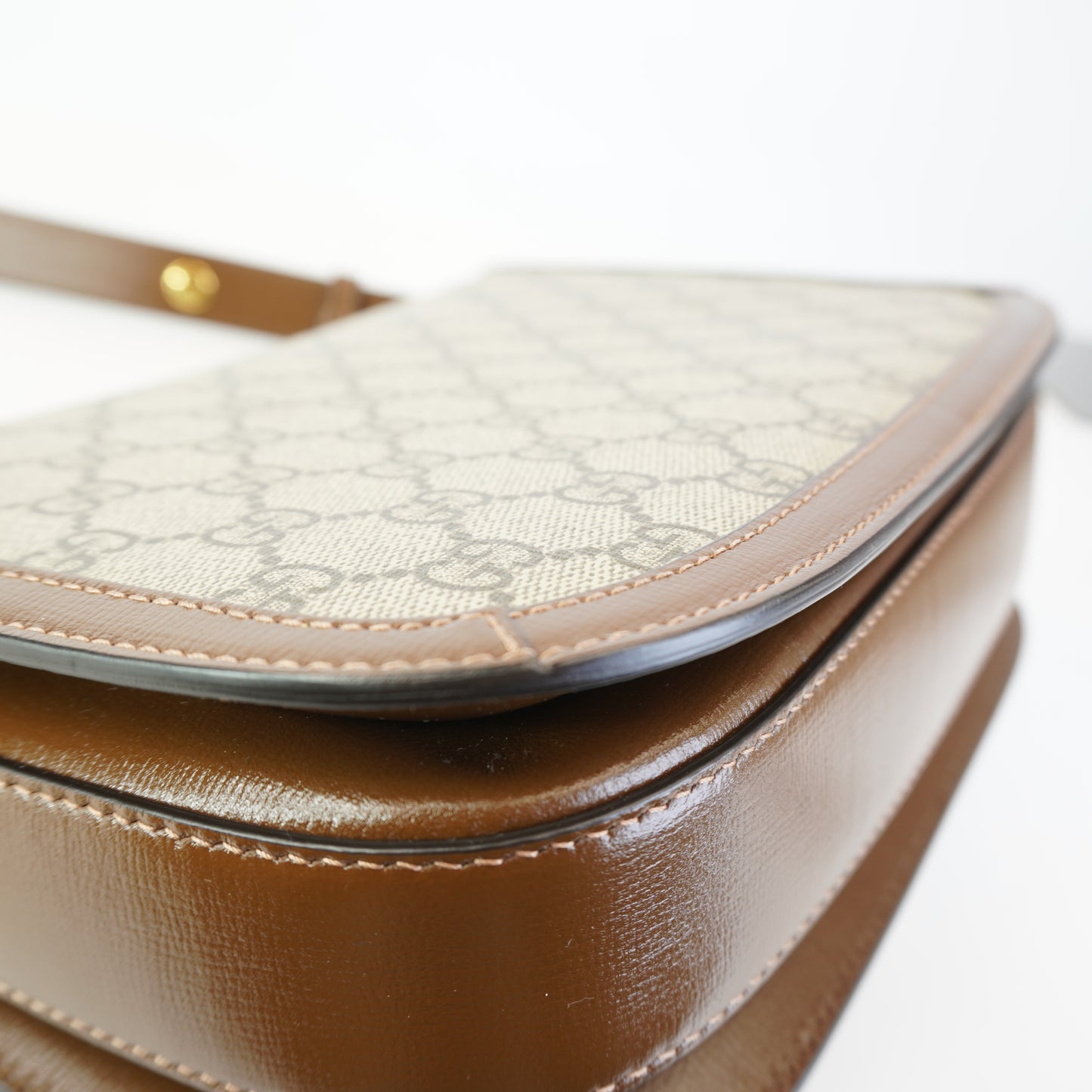 Gucci Horsebit Medium Brown GHW