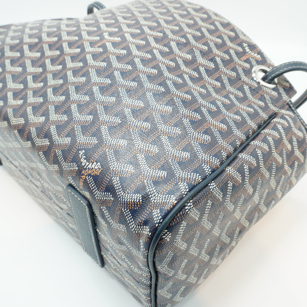 Goyard Rouette PM Blue SHW