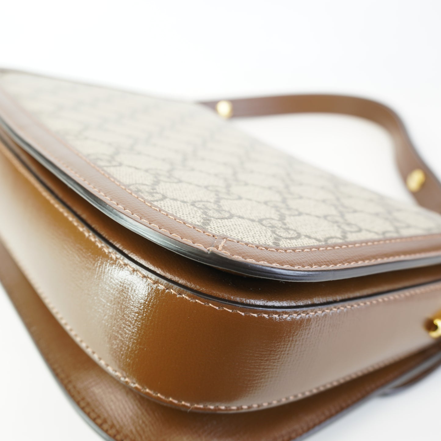 Gucci Horsebit Medium Brown GHW