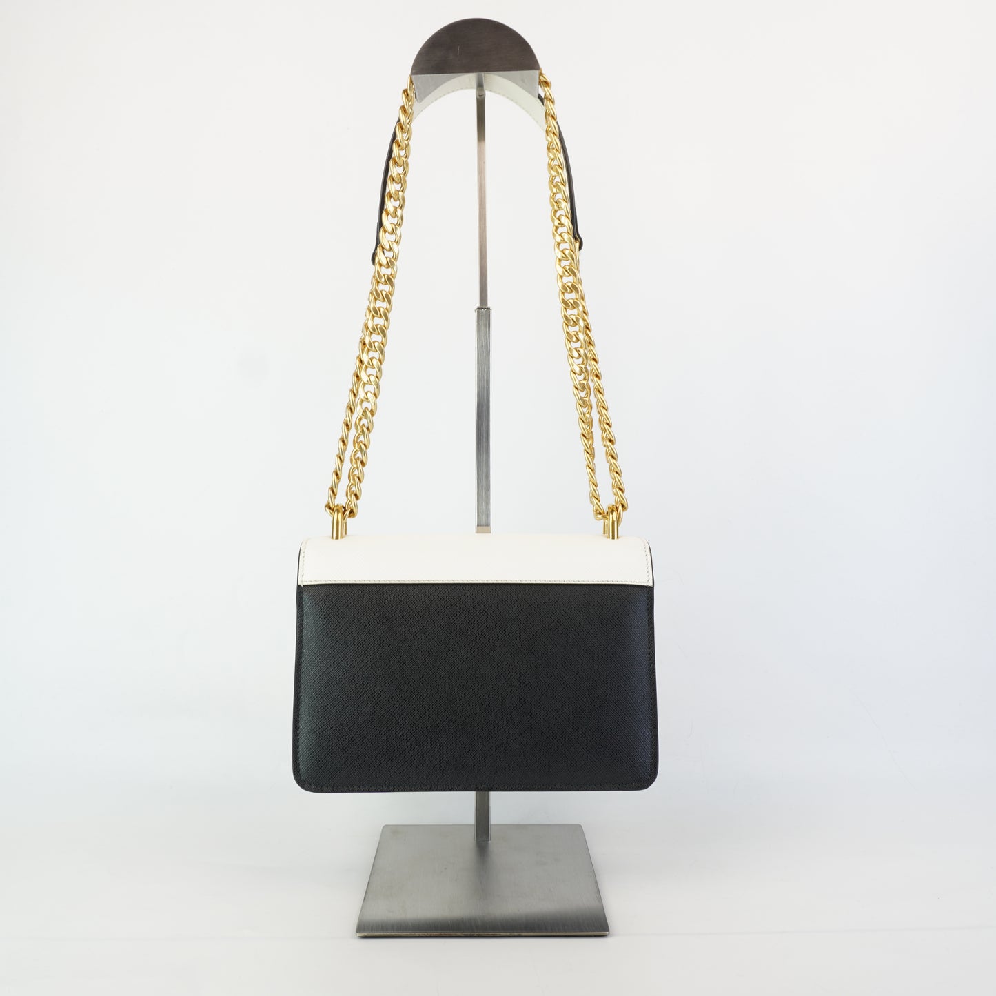 Prada	Saffiano Leather Bi Color