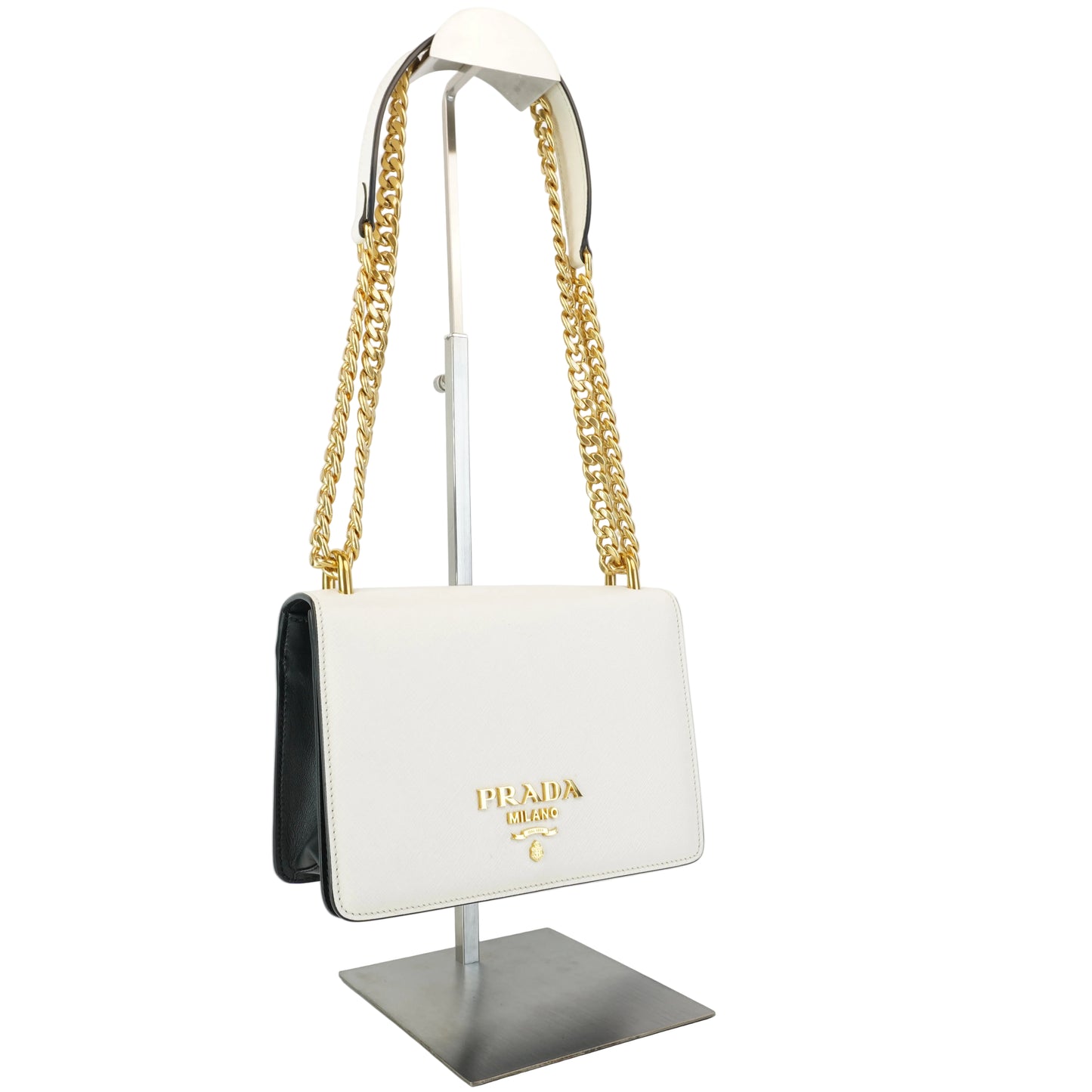 Prada	Saffiano Leather Bi Color
