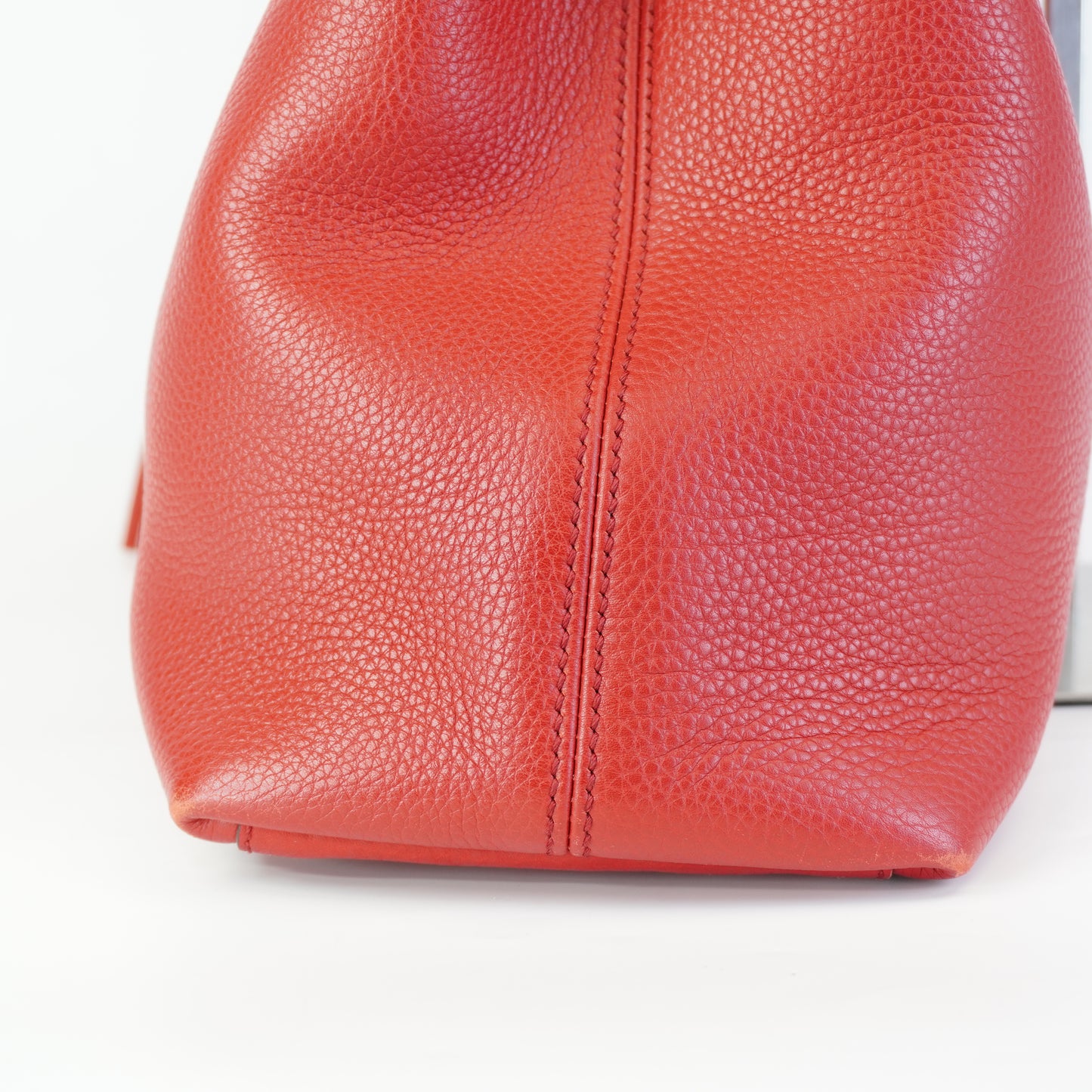 Gucci Soho Chain Tote Red Large GHW
