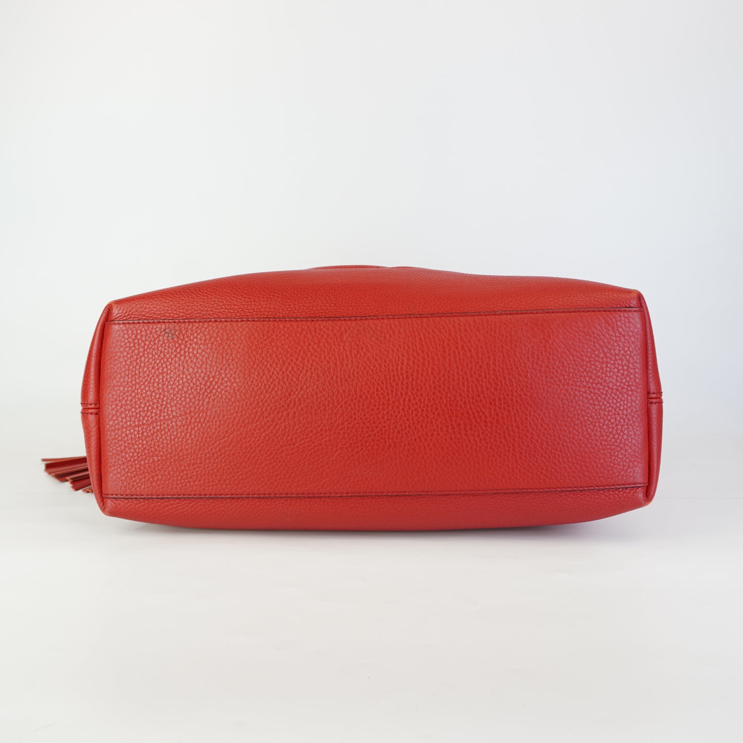 Gucci Soho Chain Tote Red Large GHW
