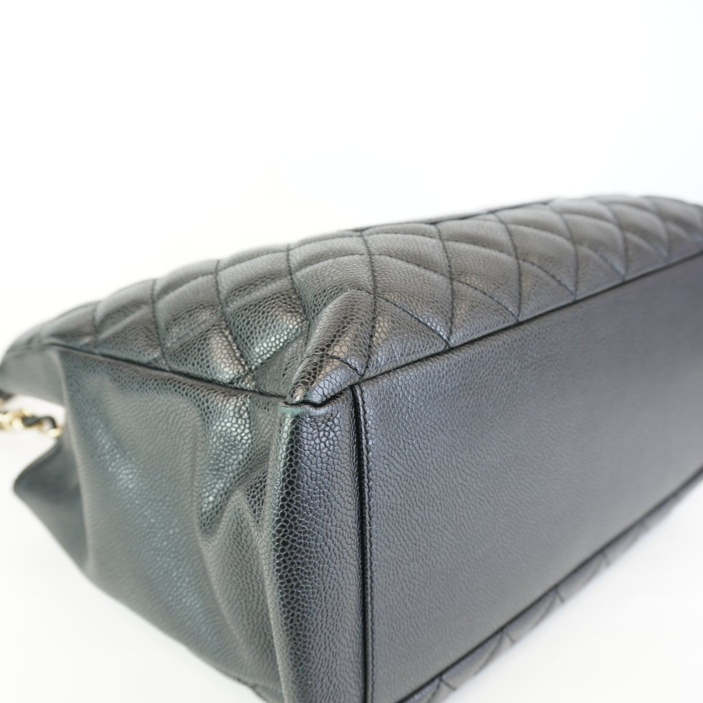 Chanel GST Black Caviar GHW