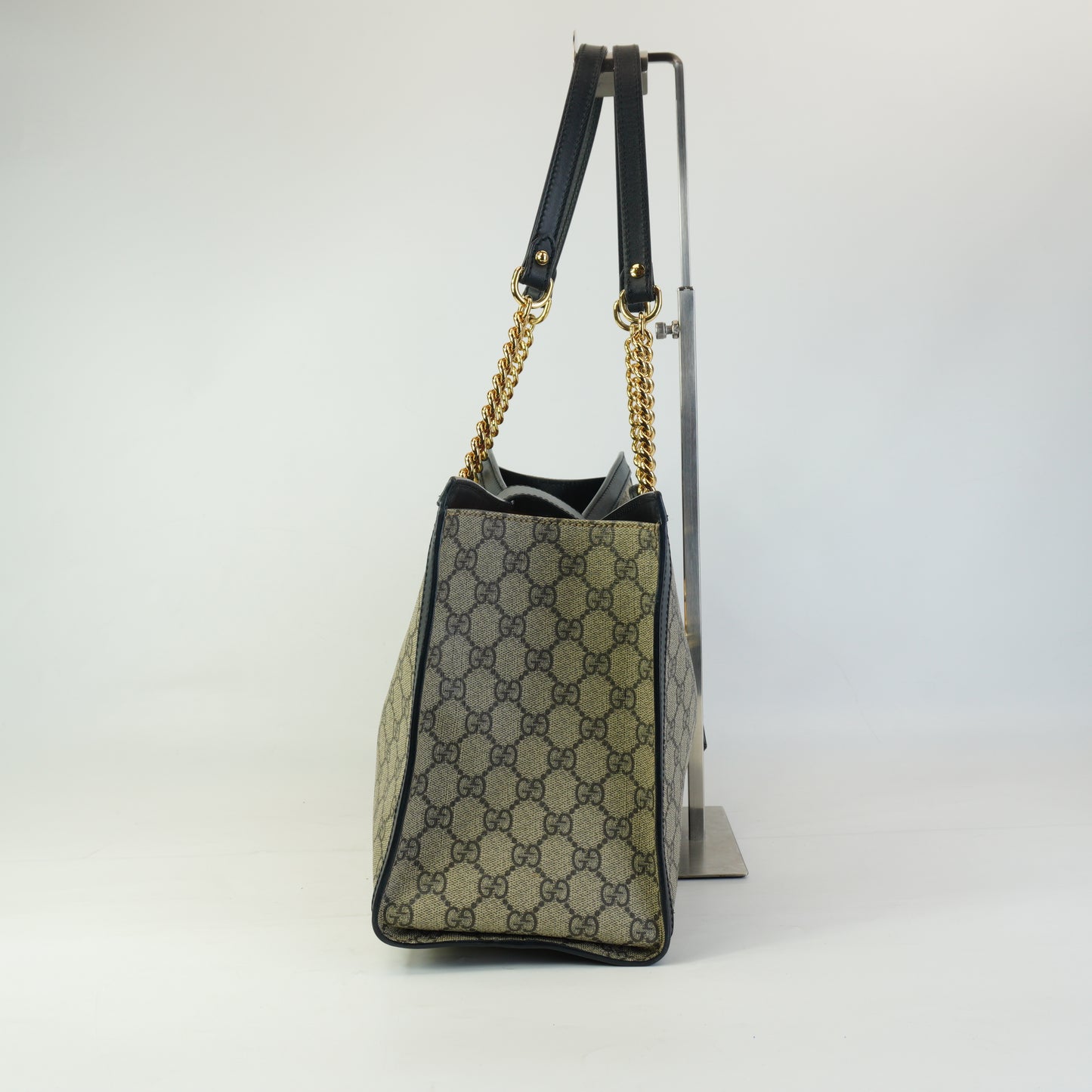 Gucci	GG Supreme Padlock Black Trims Large GHW