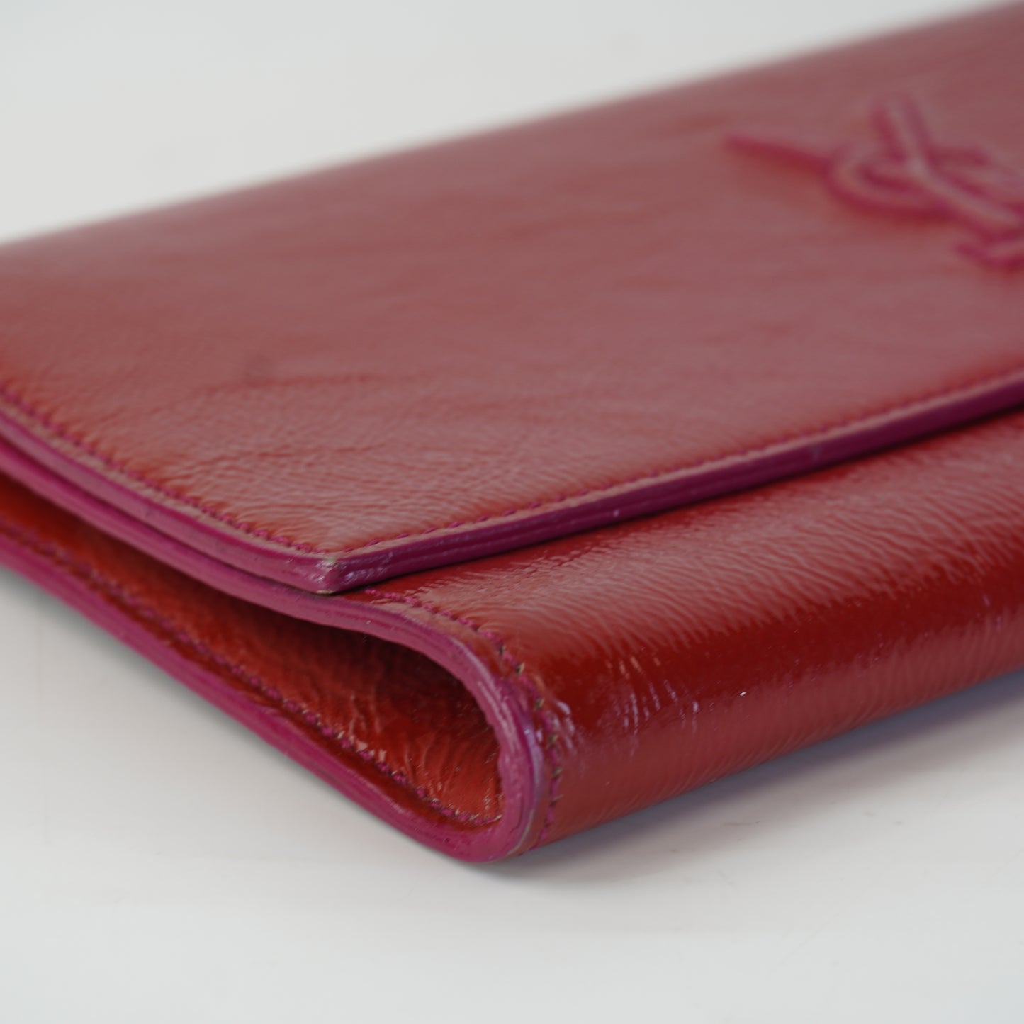 YSL	Belle De Jour Clutch Red