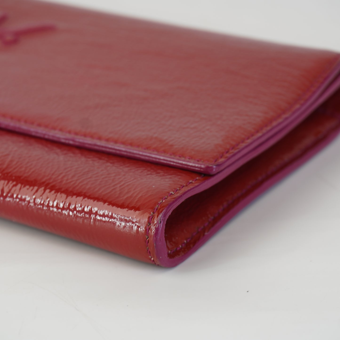 YSL	Belle De Jour Clutch Red