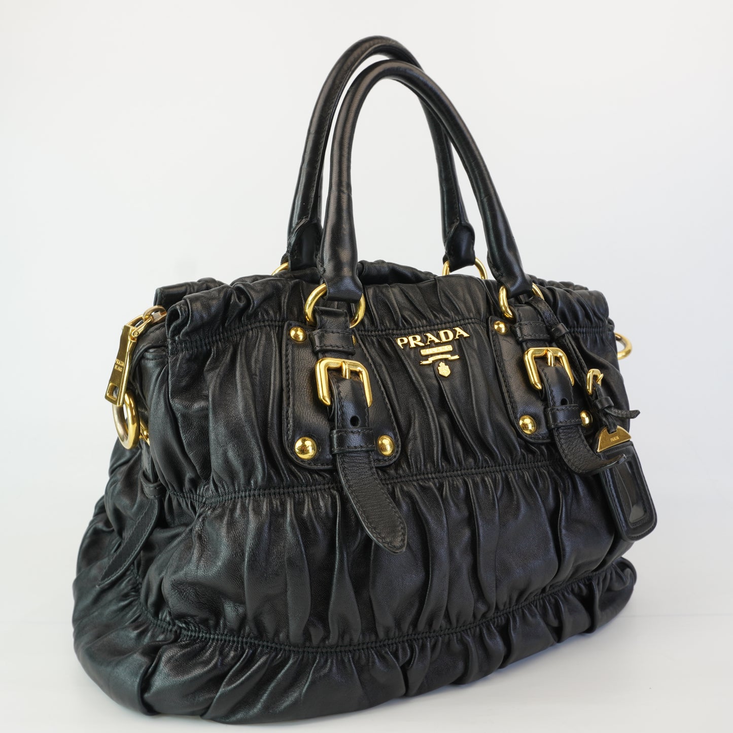 Prada Nappa Gaufre Leather