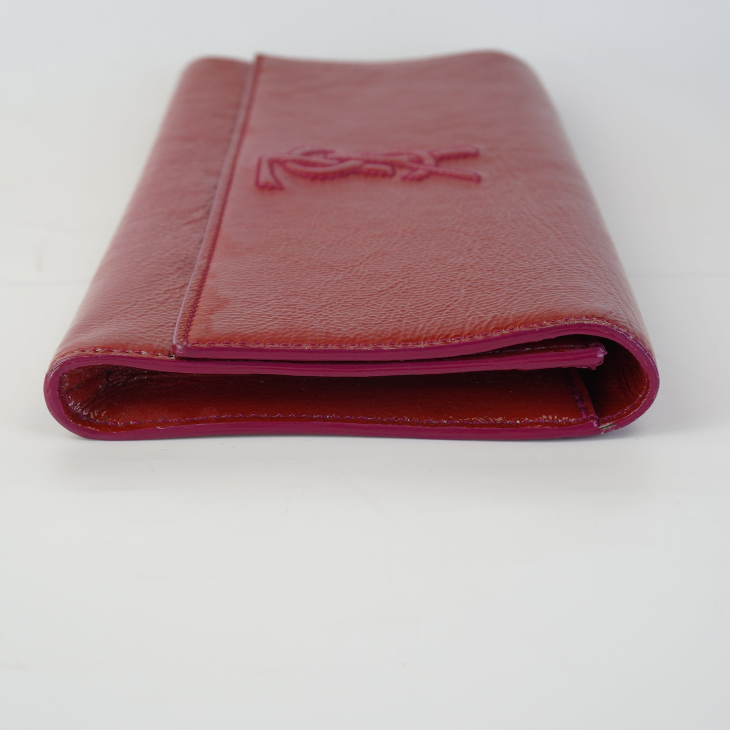 YSL	Belle De Jour Clutch Red