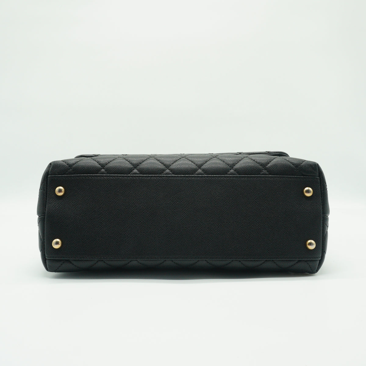 Chanel Coco Handle Bag Medium Black GHW