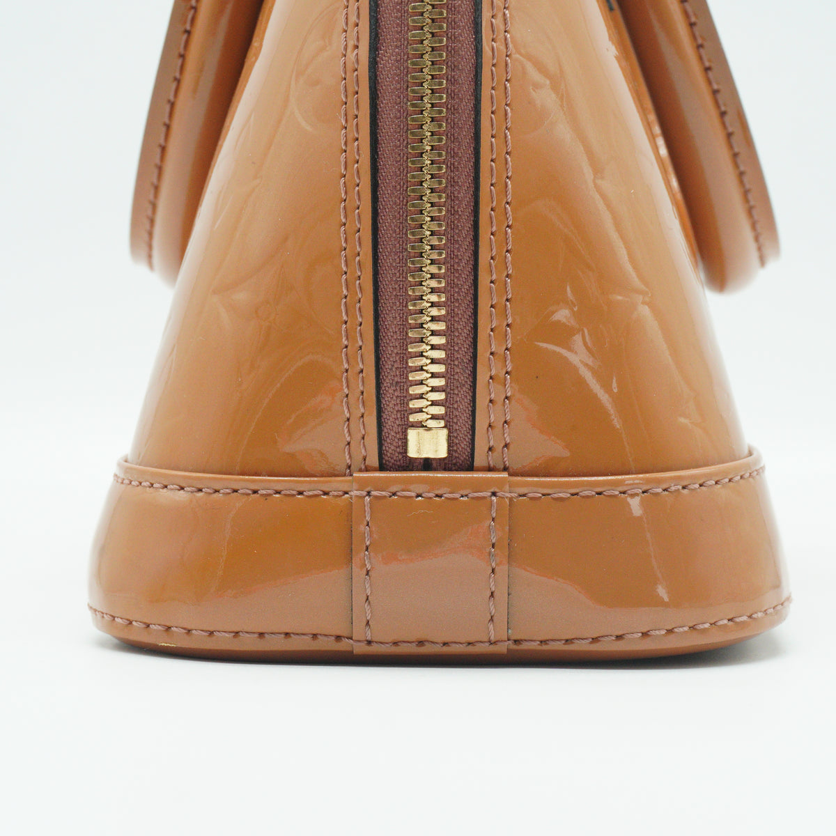 Louis Vuitton Monogram Vernis Alma BB Small Mustard GHW