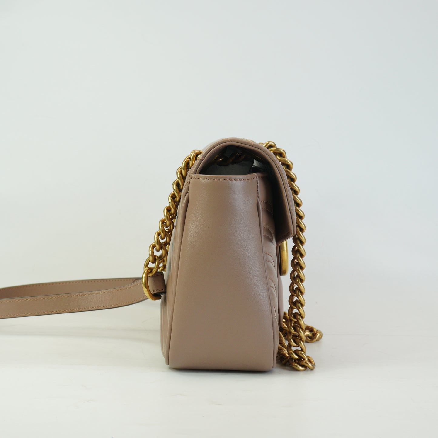 Gucci	GG Marmont Matelasse SmallBeige GHW