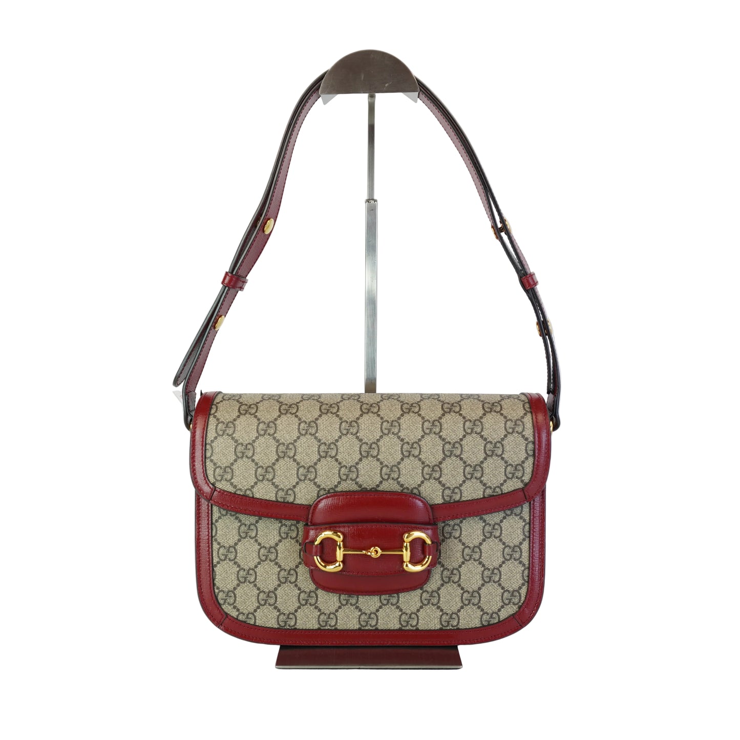 Gucci Horsebit Medium Red GHW
