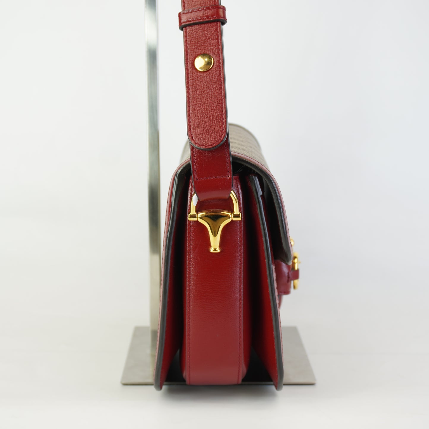 Gucci Horsebit Medium Red GHW