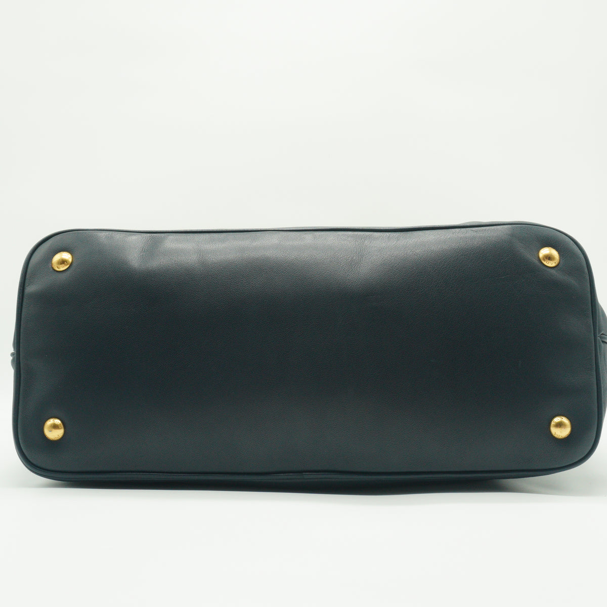 Prada Soft Calkskin two way large Navy Blue tote bag