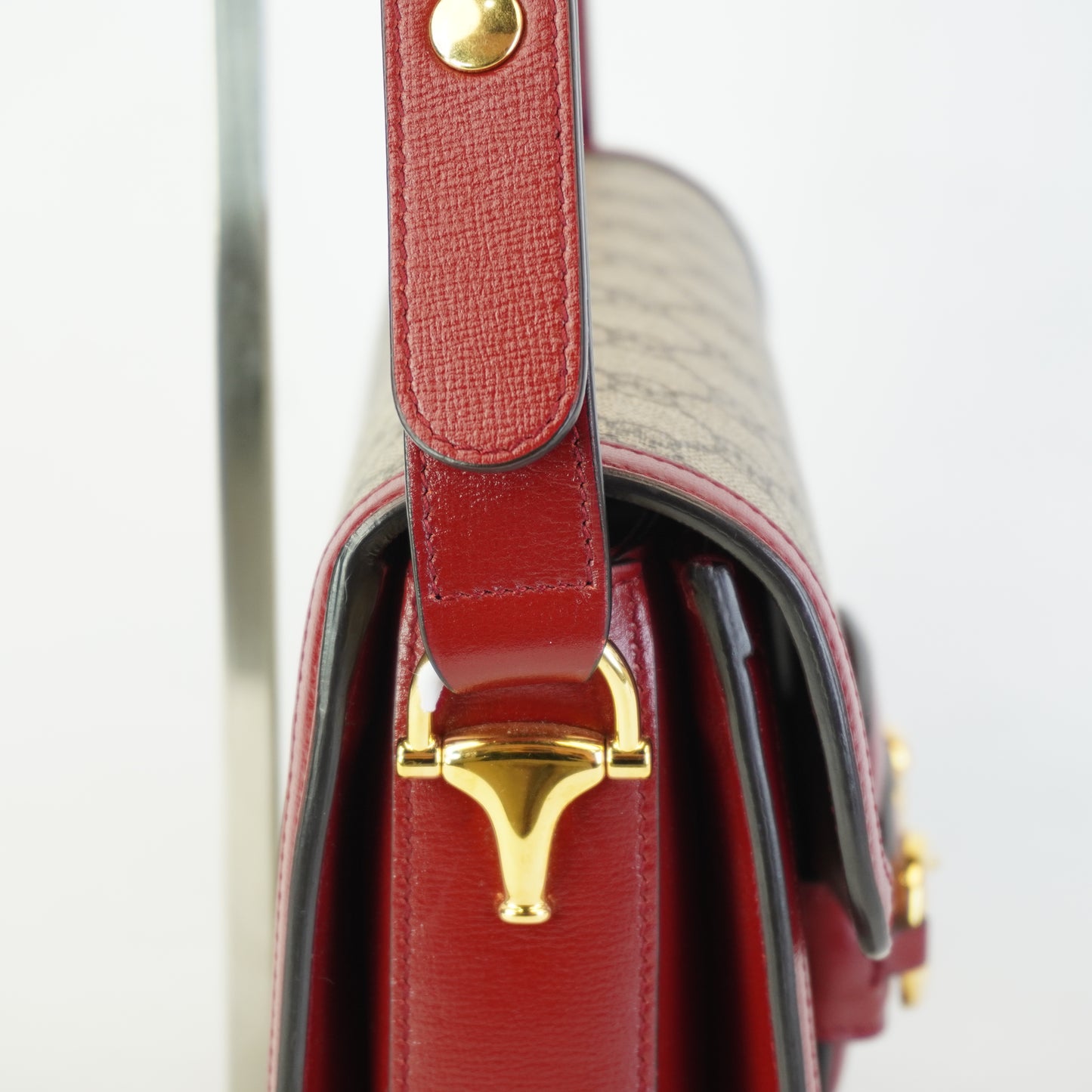 Gucci Horsebit Medium Red GHW