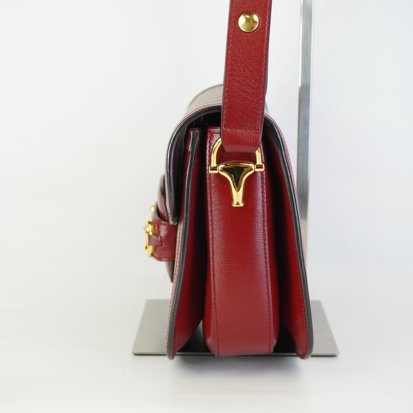Gucci Horsebit Medium Red GHW